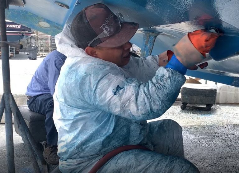 Boat hull maintenance
